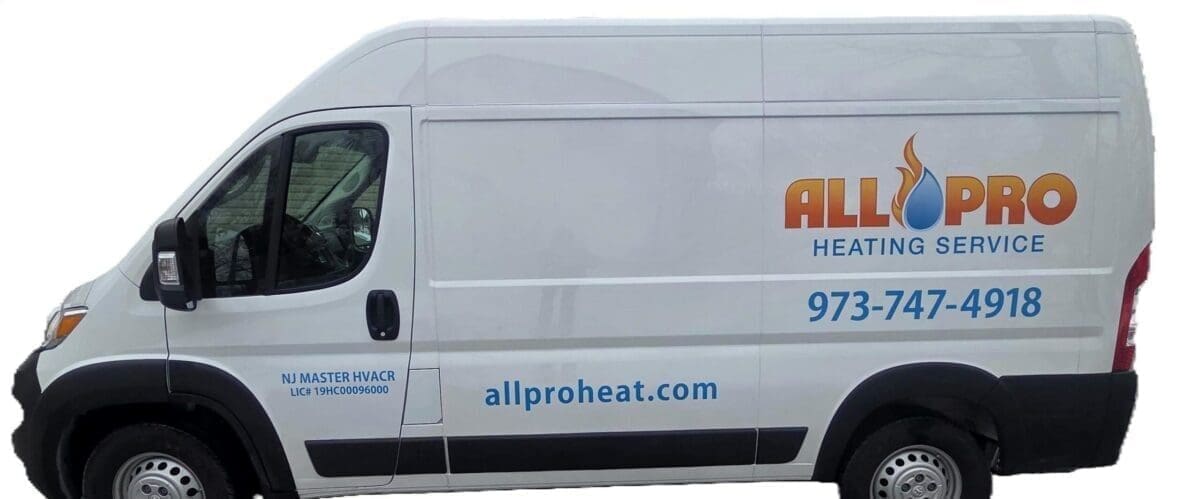 All Pro Heating Service van